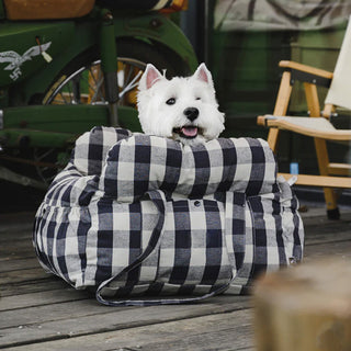 Portable Leisure Outing Dog & Cat Bolster Large Dog Car Seat Bed