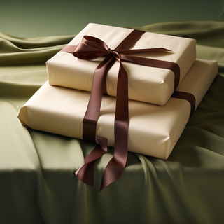 slashopbaby_silk_brown_sheets_folded_and_wrapped_with_green_rib_dcbc5328-0243-48ce-bff5-9db693e236f2.png